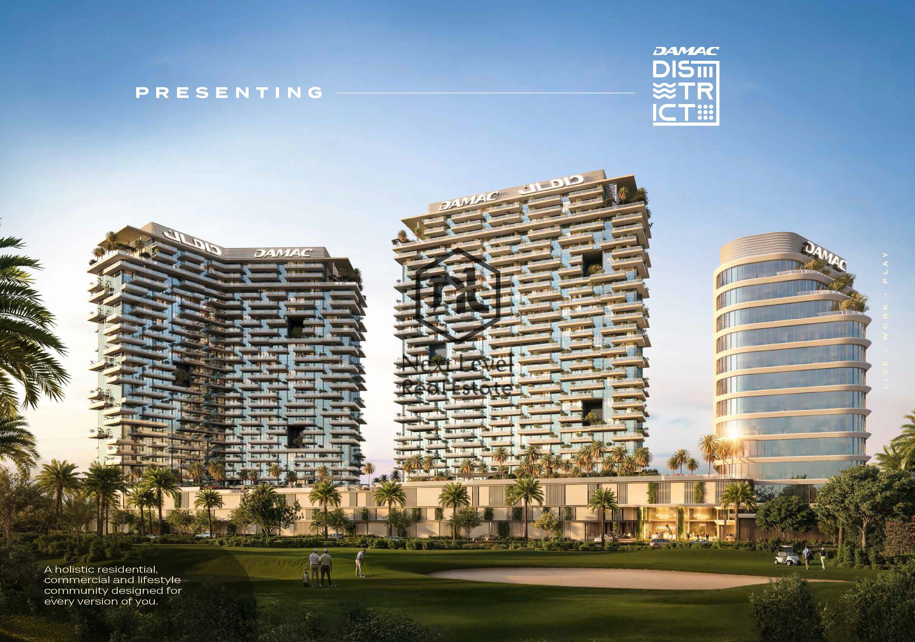 EXQUISITE APARTMENTS | Damac District | Monthly Payments | Wellness-inspired | Stunning views | Live, work & play