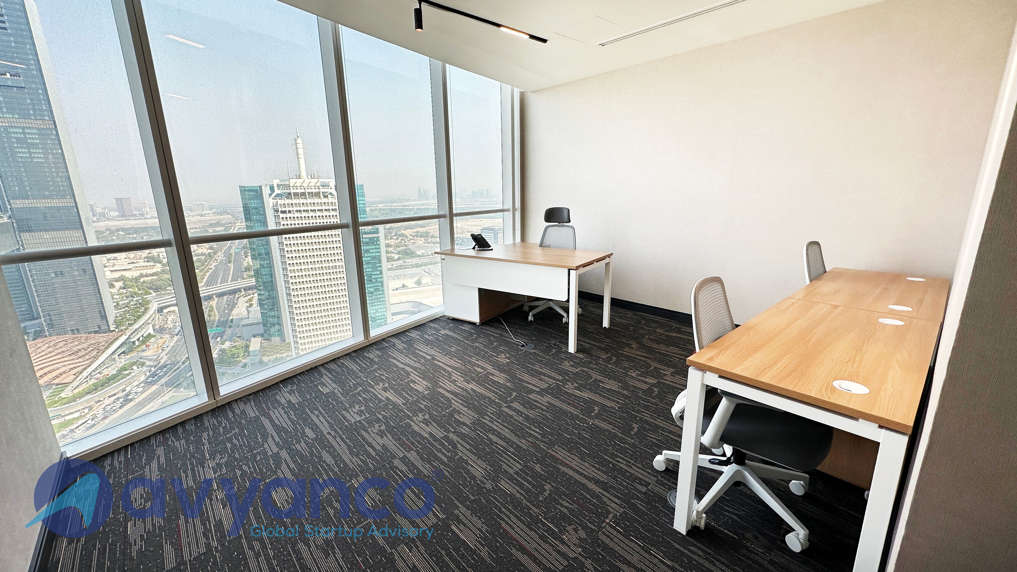 Fully Furnished | Brand New Office Space for Rent | Prime Location Sheikh Zayed Road Dubai | Well Fitted Private Office
