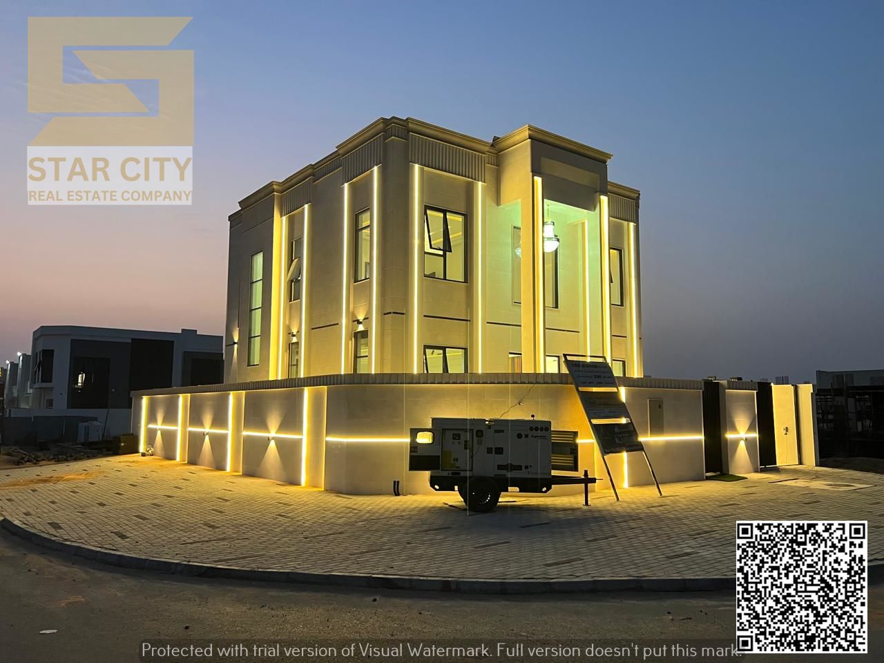 Classic Full-Stone Villa for Sale – Corner Plot | Ajman – Al Helio 2