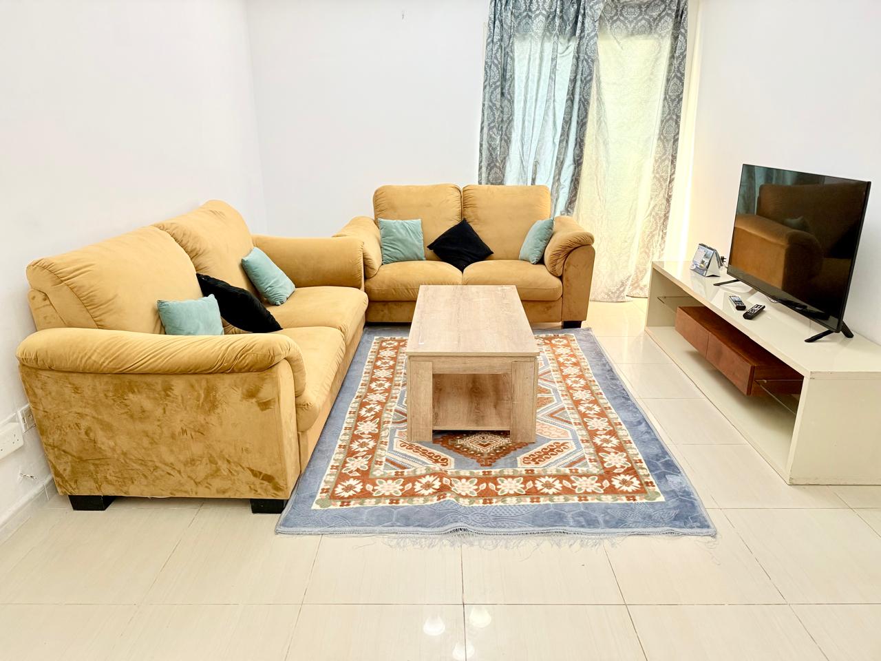 FREE WIFI FURNISHED 1 BHK WITH BALCONY FREE WIFI IN 4500 IN AL NAHDA SHARJAH.
