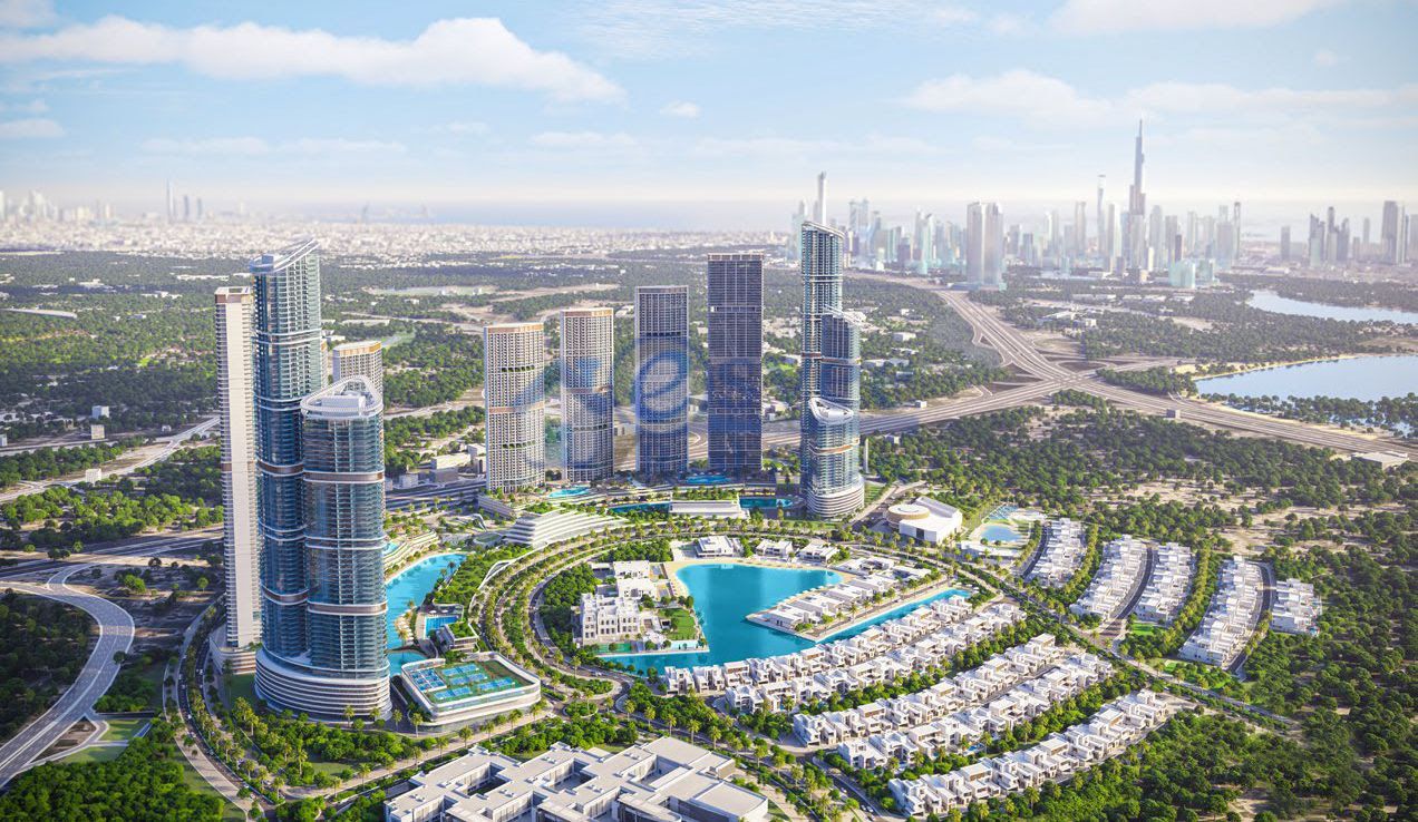 Below OP I Genuine Resale I Above 50h Floor I 2br Best best view 320 Riverside Crescent, Sobha Hartland II, Bukadr I Immediate