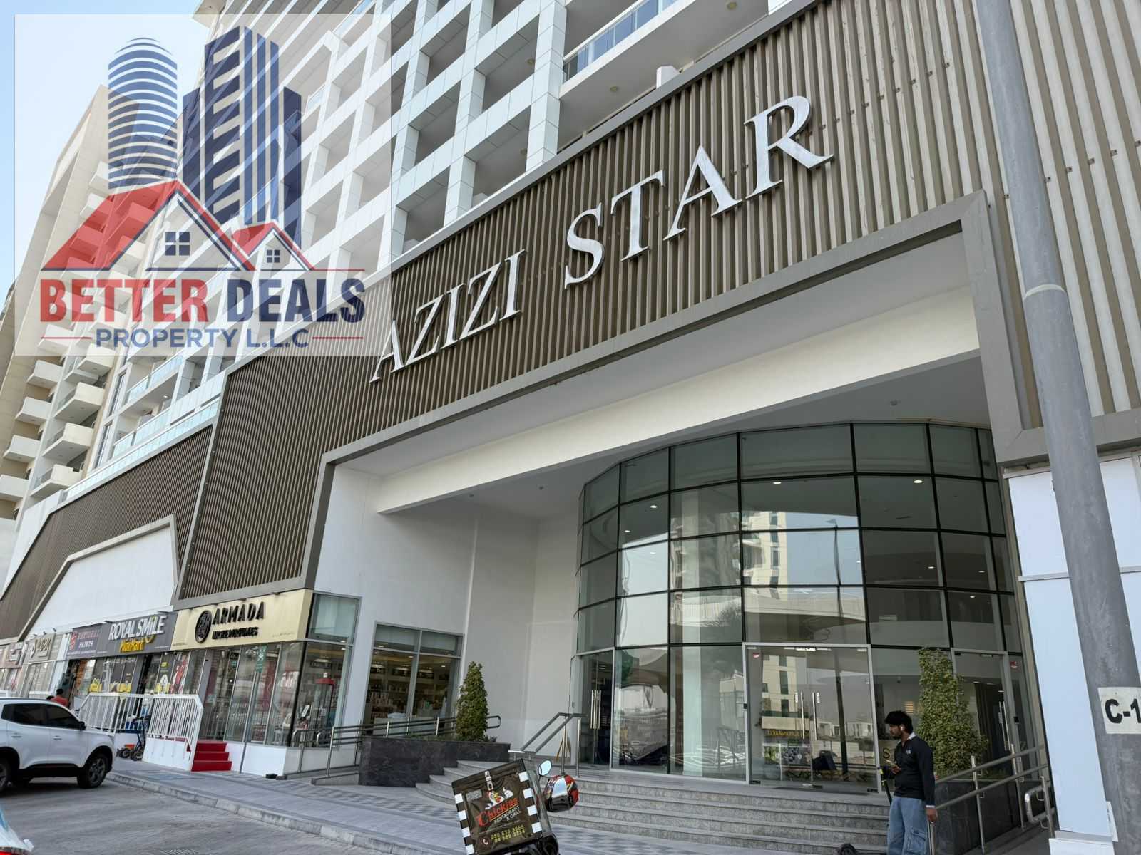 HOT OFFER FURNISHED STUDIO APARTMENT FOR SALE AZIZI STAR IN JABAL ALI FIRST DUBAI
