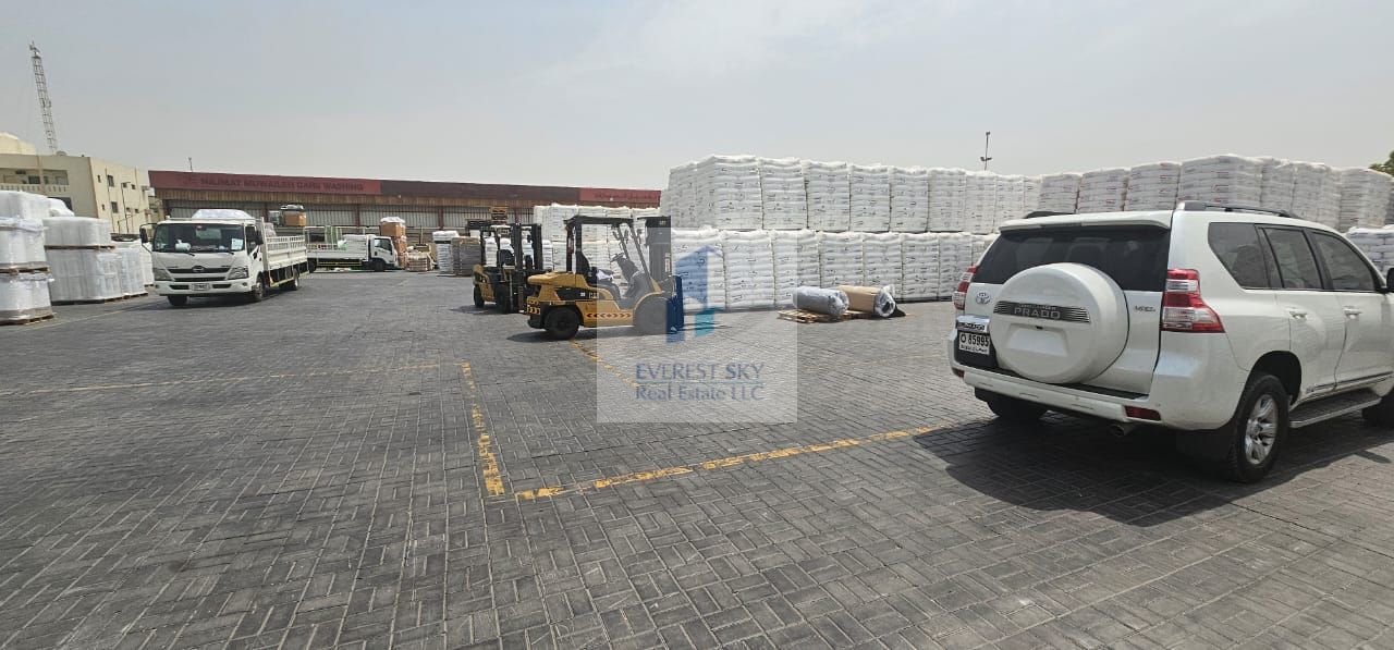 open plot 40000 sq ft IN IND 10 WITH BOUNDRY WALL / OFFICES/ WATER AND ELECTRICITY