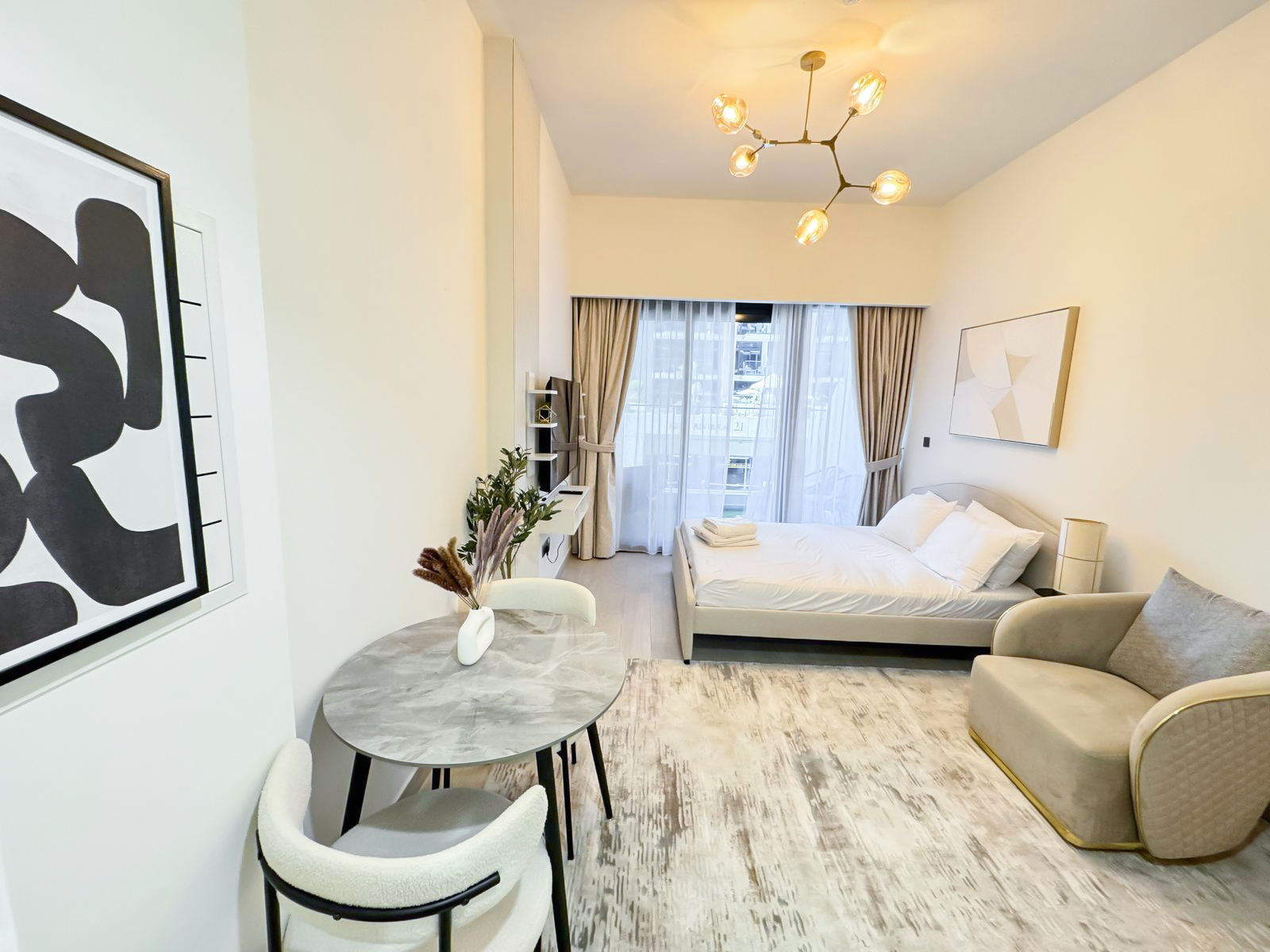 Large Furnished Studio | Community View