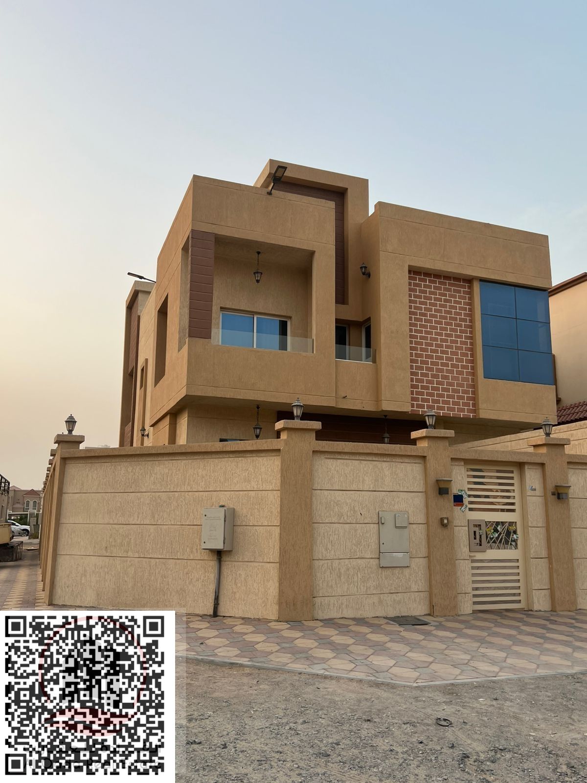 Villa for rent in Al Mowaihat 5 rooms a living room and two halls excellent location with electricity and air conditioners