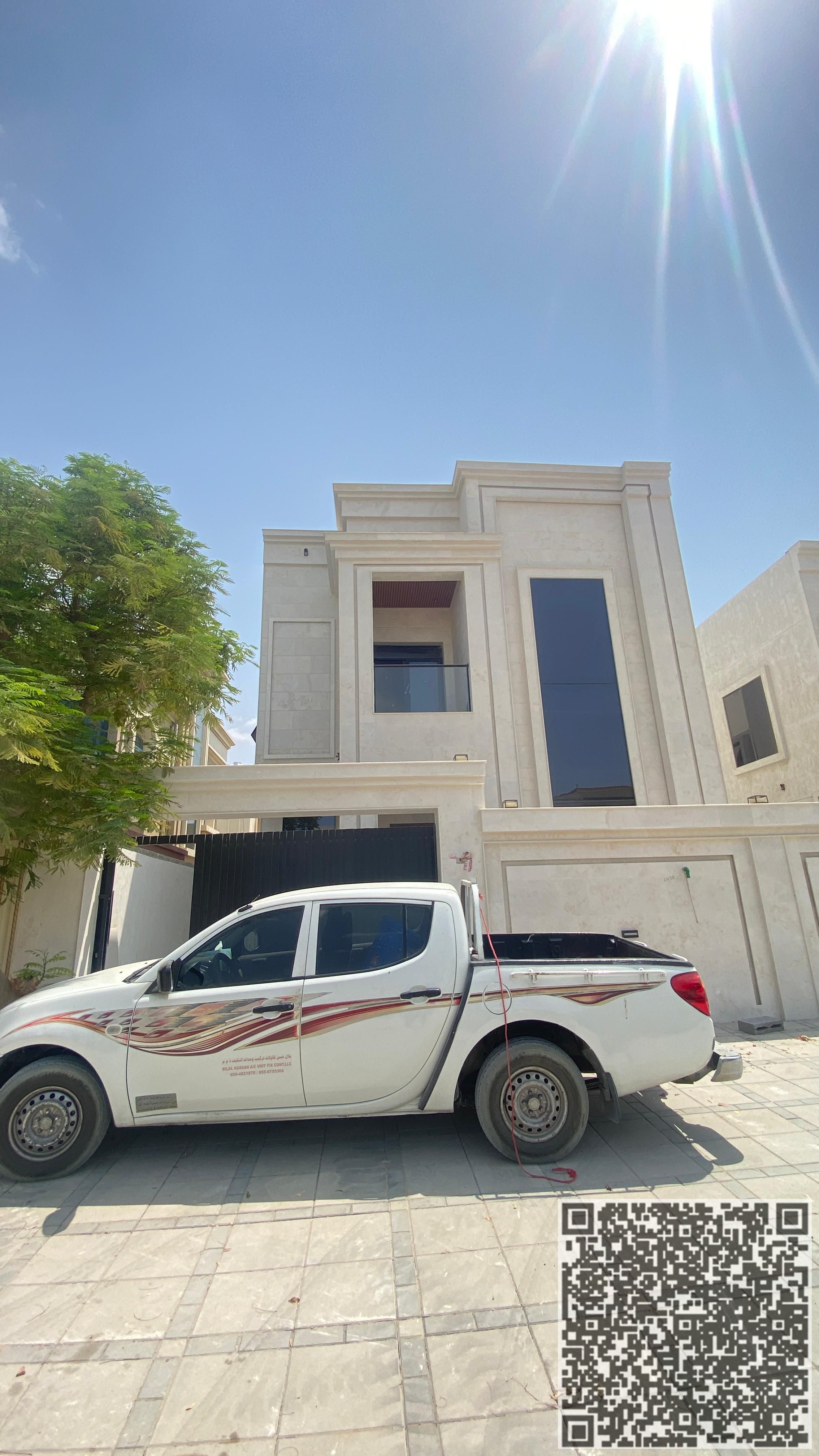 BEAUTIFUL 5 MASTER BEDROOM VILLA AVIALBLE FOR RENT IN MOWAHAIT 02 AJMAN