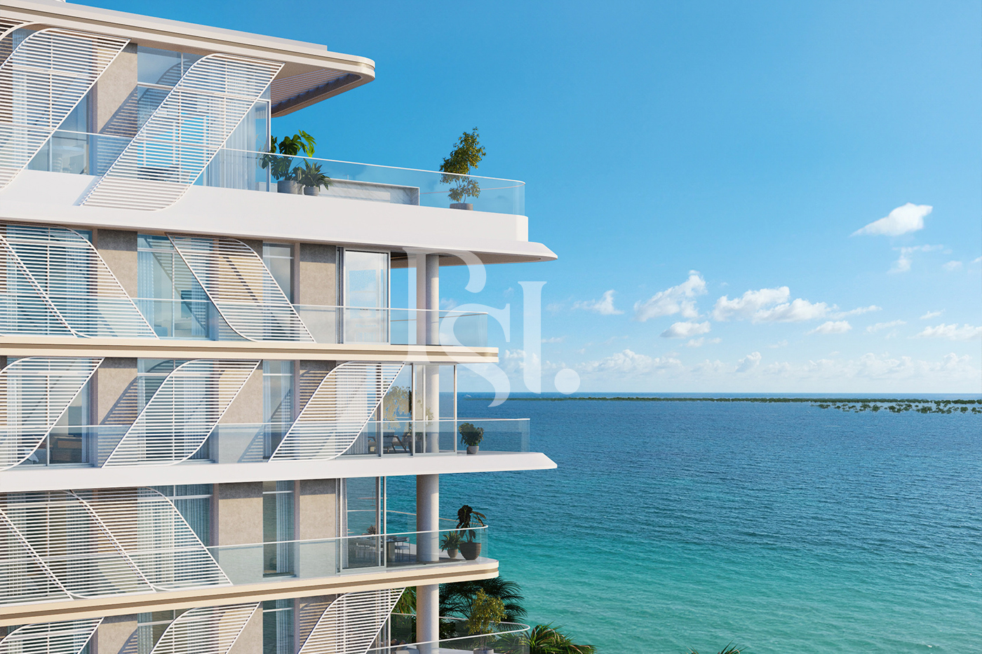 Ultra-Luxury 3BR Apartment with Private Pool & Beach Access | Fahid Island