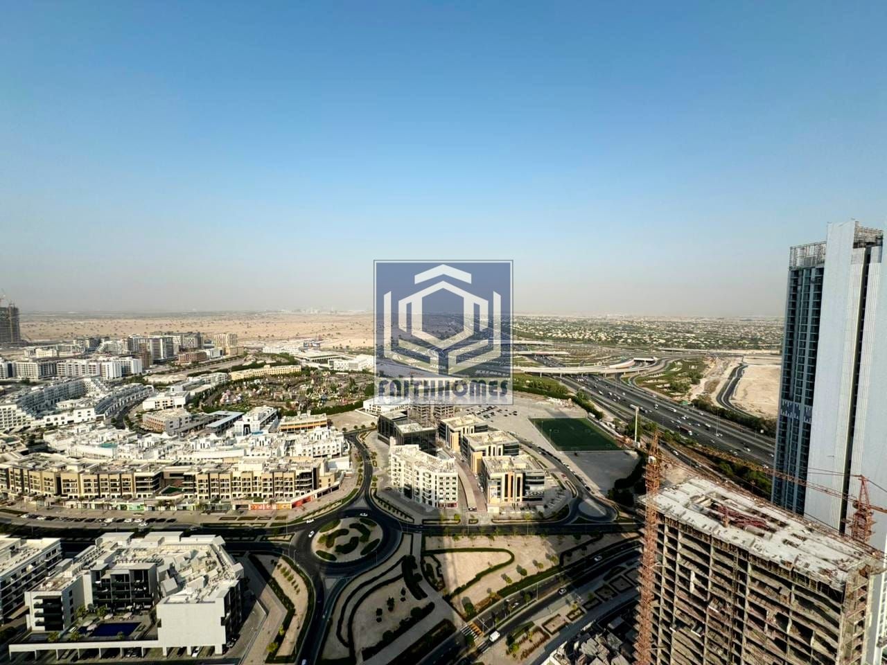 Fully Furnished Studio with Miracle Garden View | High Floor