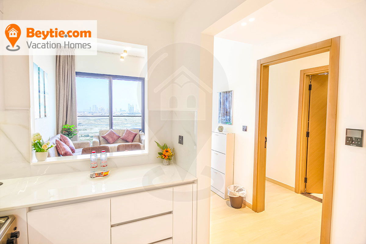 An Amazing Newly Fully Furnished 1BR in Binghatti Heights