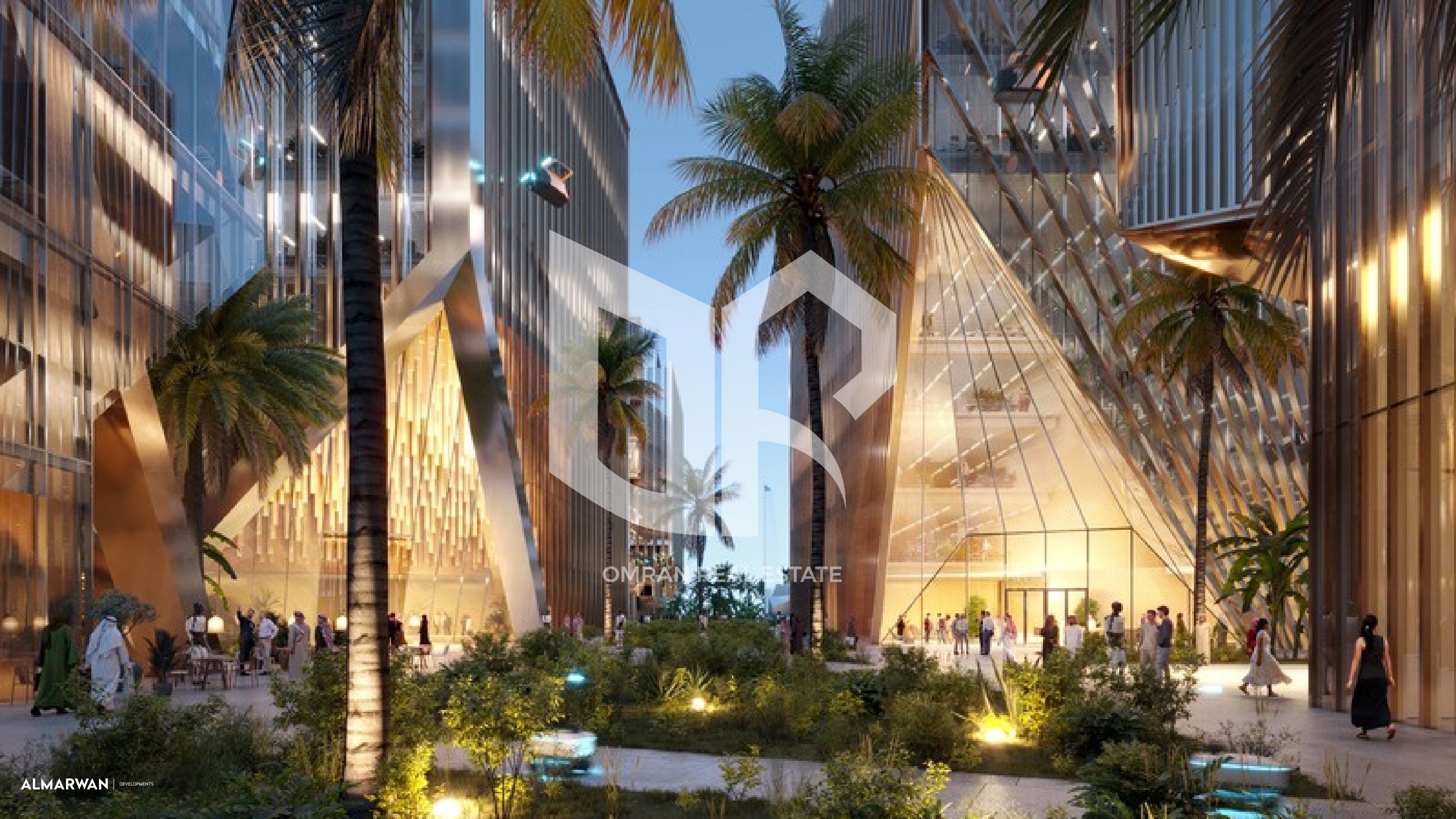 Own a commercial office with an area of 12% on Sheikh Mohammed bin Zayed Road
