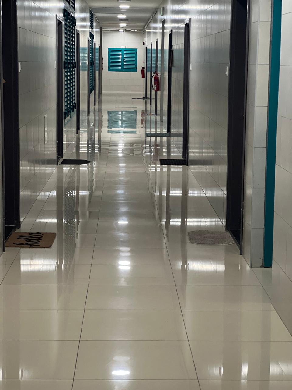 Space two room and hall