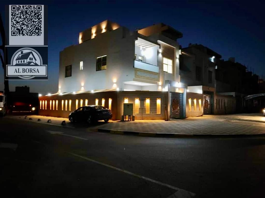 For sale, a villa in Al-Yasmine. The villa consists of 5 rooms, a living room, and a hall, including electricity, water, and air conditioning.