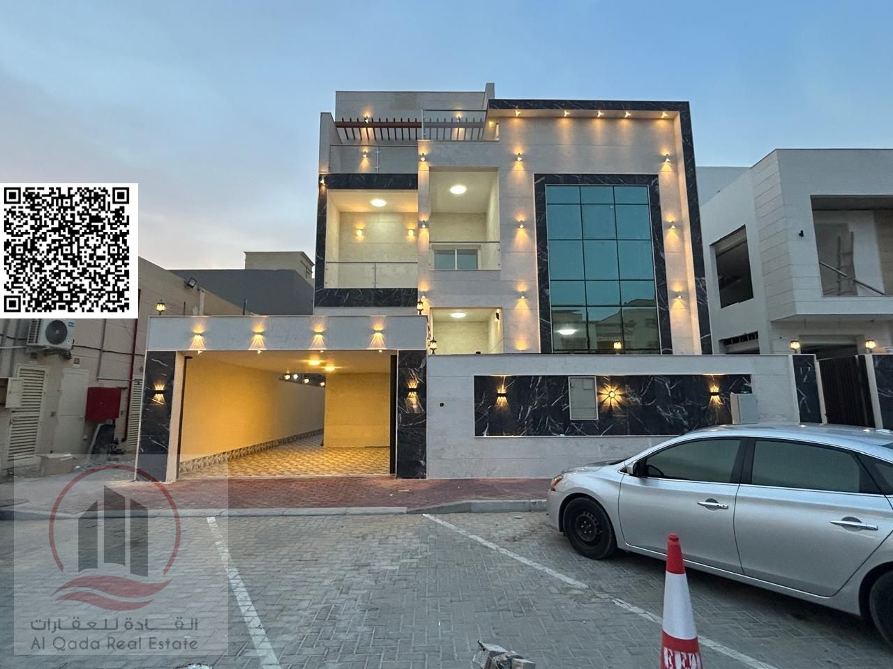 Villa for sale in Ajman, Al Rawda 3 area - close to Sheikh Mohammed bin Zayed Road. Two floors