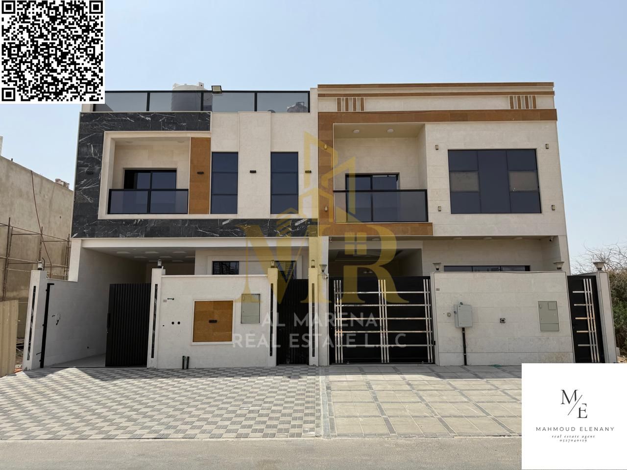 For Sale – Luxury Villa in Al Yasmeen – Ajman | 1,800 sq. ft | 5 Master Bedrooms | Duplex + Roof | Price AED 1.325M Negotiable