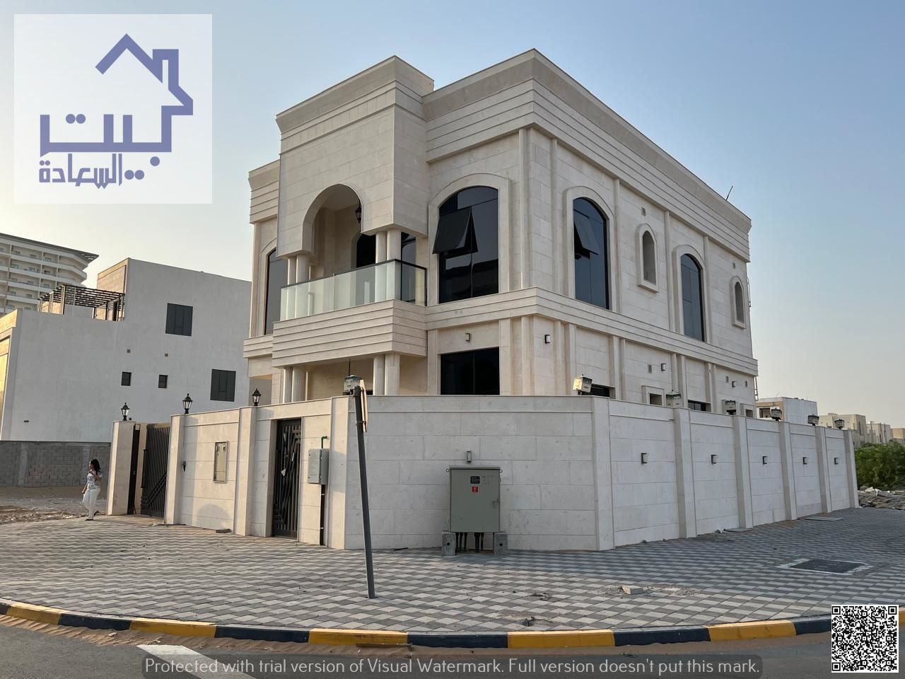 For rent: Classic villa in Al Helio 2 area, corner of two streets, first tenant, modern designs, classic finishes, at a very attractive price*