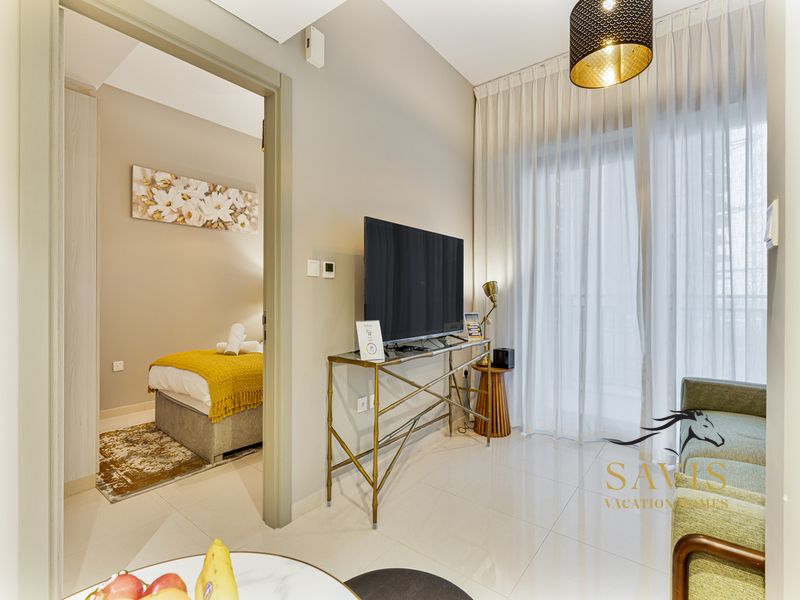 Furnished 1BR | Close to Metro Station | Family Apartment