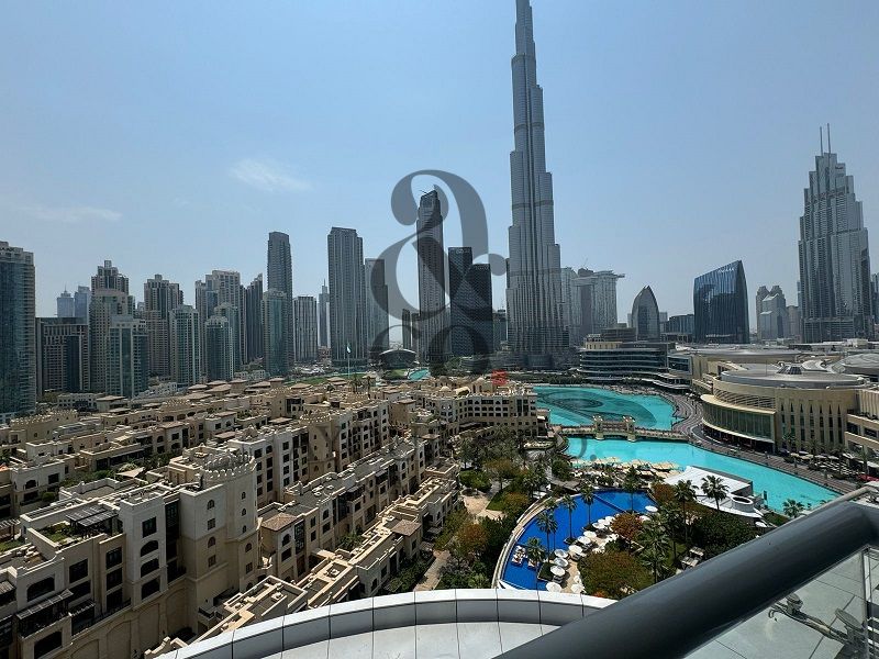 Burj Khalifa view | Ready to Move | Spacious