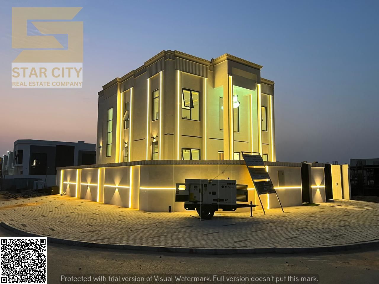 Luxury Corner Classic Villa for Sale – 4 Master Bedrooms + Hall + Majlis + Spacious Internal Yard + Large Front Setback + Big External Parking – Freeh