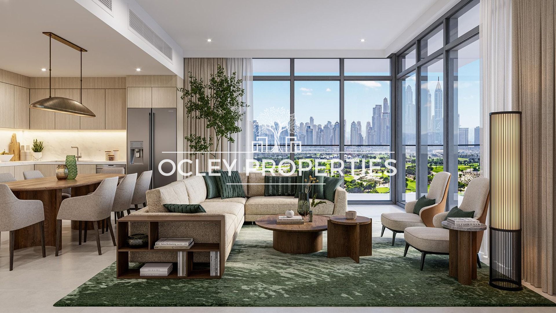 Golf and Skyline View | Rare Unit | High Floor