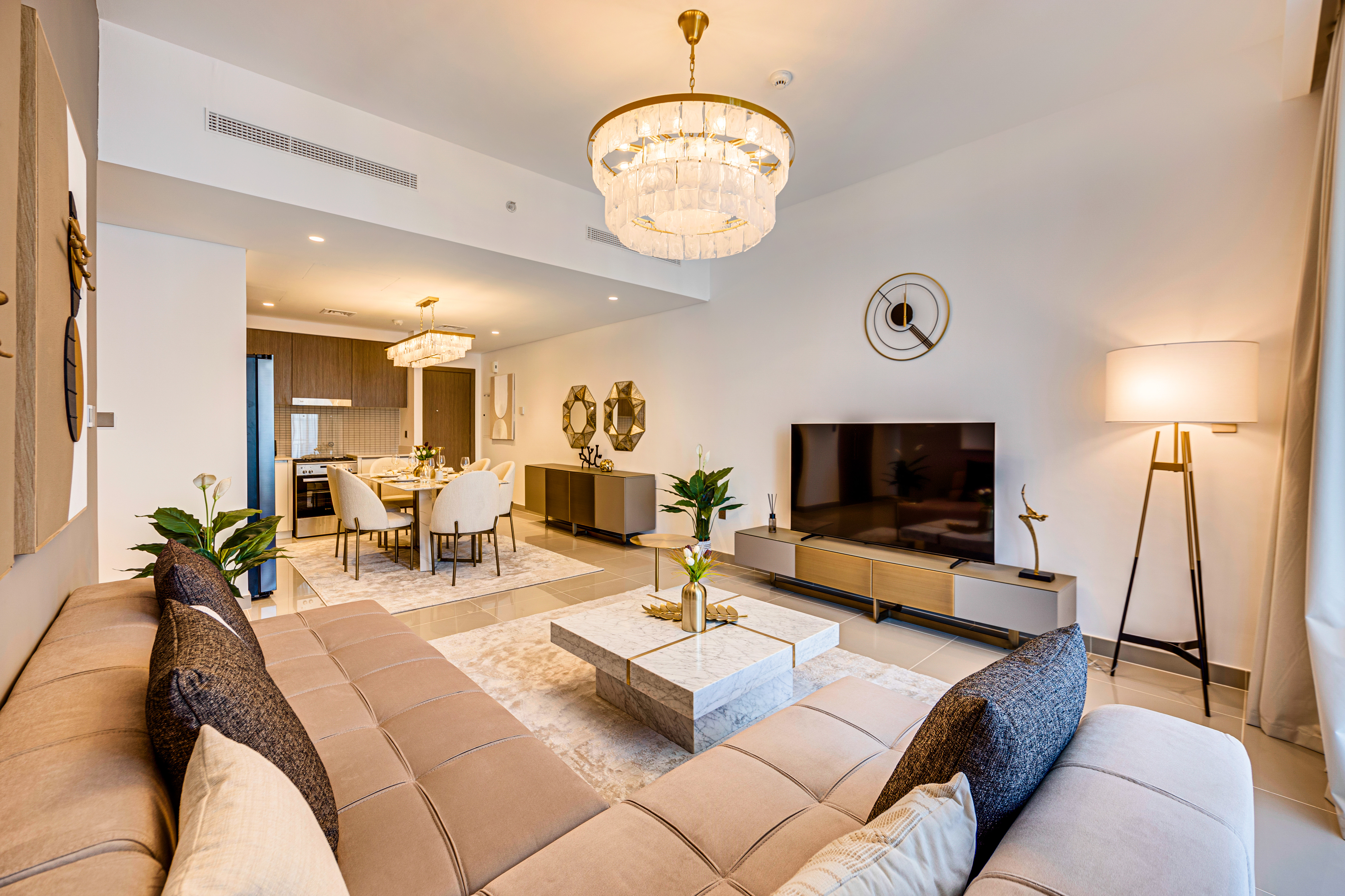 Pleasant new apartment in Dubai Creek Harbour