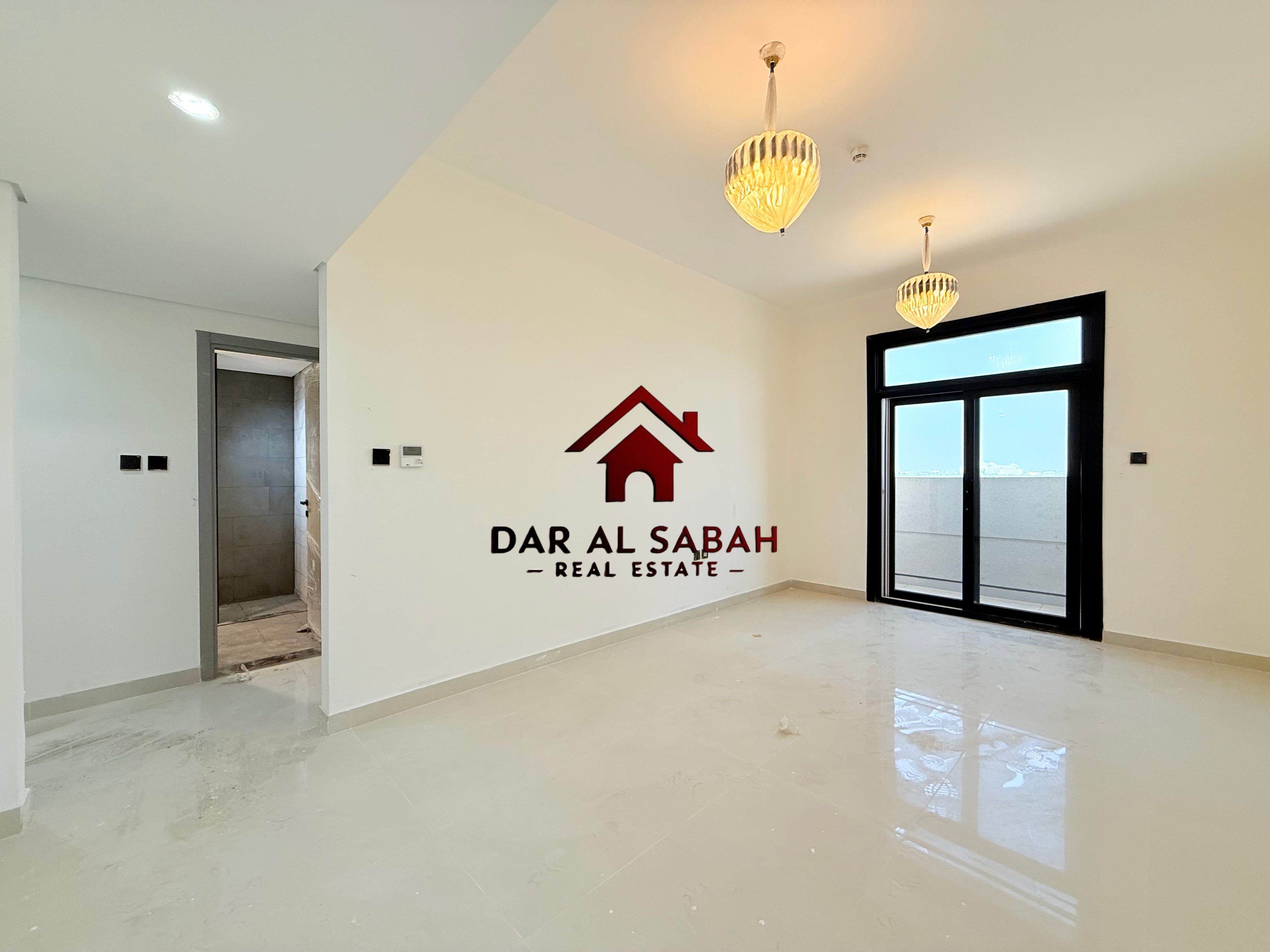 Brand new Building/with 2 Balconies/Open front view/On the road building