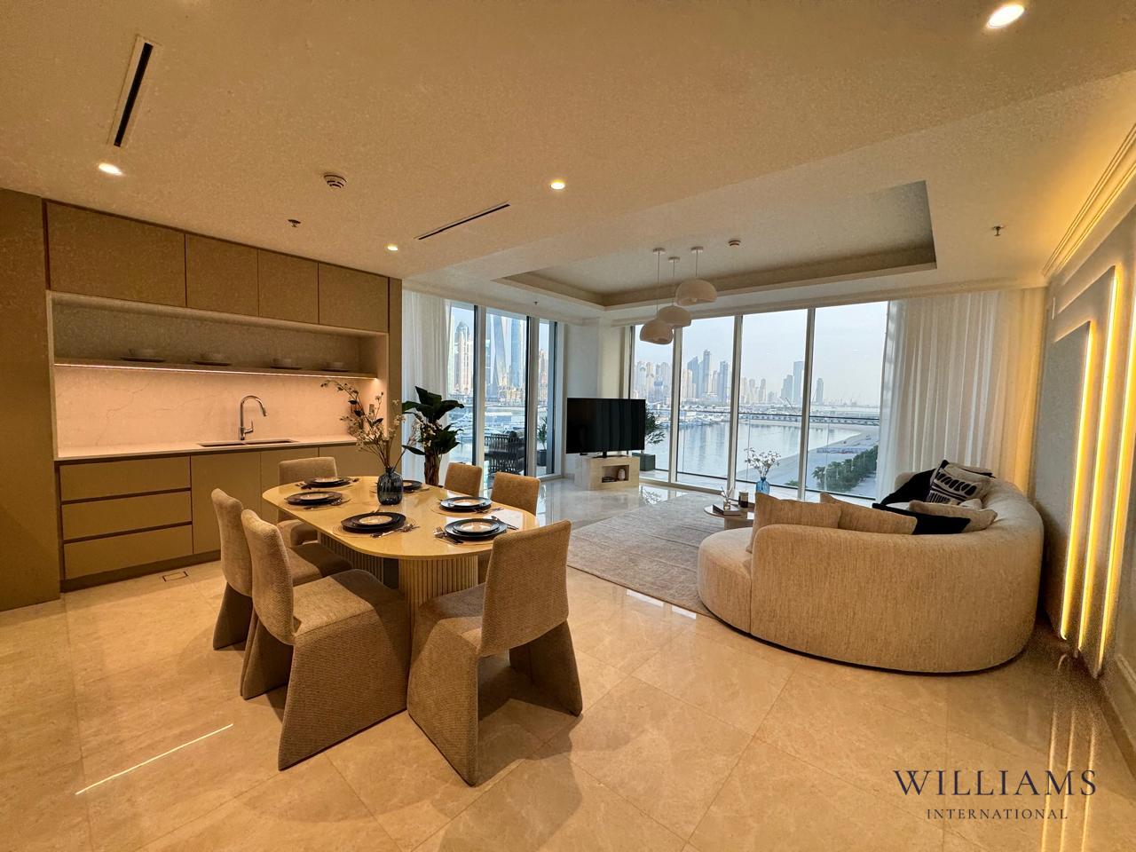 Sea and Marina Skyline View | Upgraded | Furnished