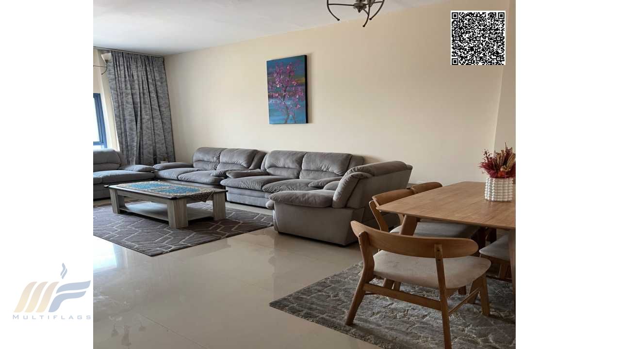 Furnished two-bedroom apartment for annual rent in Al Nuaimiya Towers