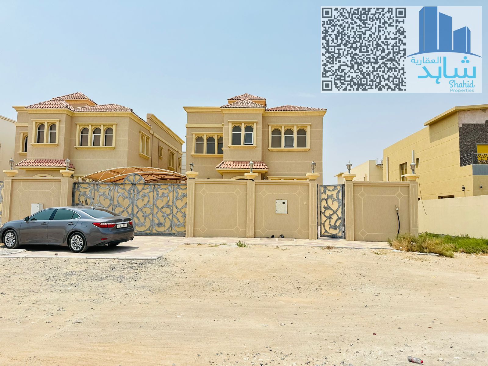 Spacious 6-Bedroom Villa with Hall for Rent – AED 125,000
