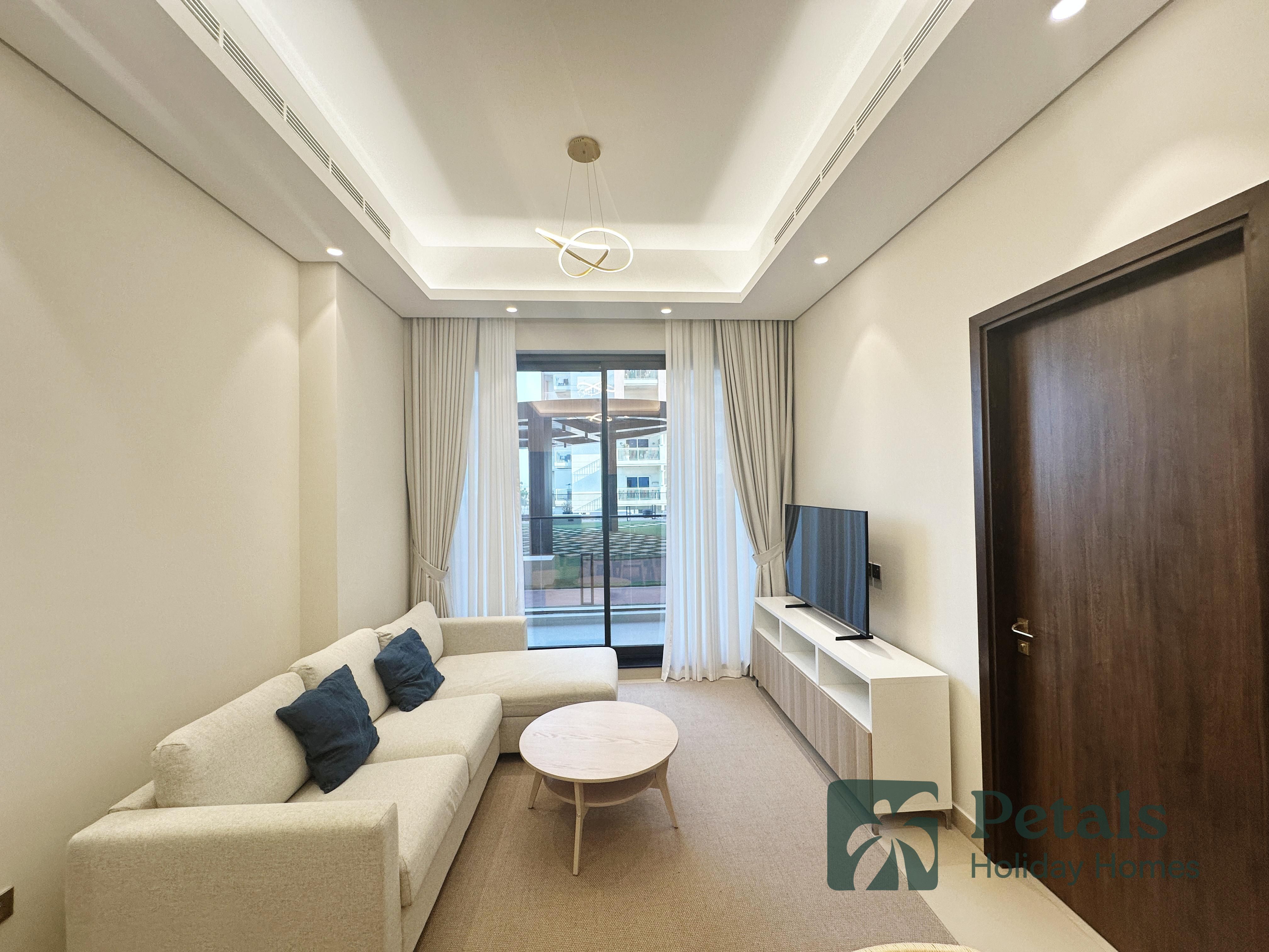 Stylish 2BR Stay in Symbolic Alpha | Near Global Village & Outlet Mall