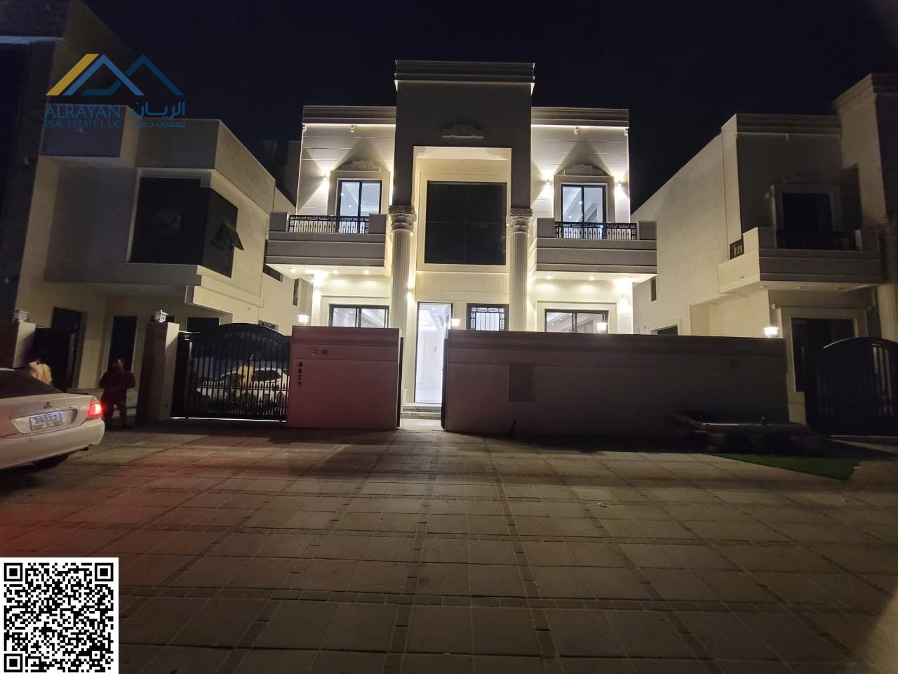 Luxury classic villa for sale, including registration and ownership fees, electricity and water connections