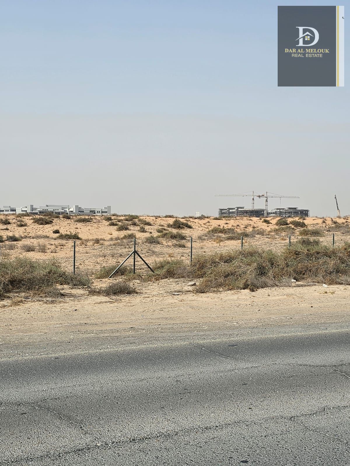 For Sale in Sharjah Al Dabdaba North Commercial Land, Prime Location Close to All Services Freehold for All Arab Nationalities
