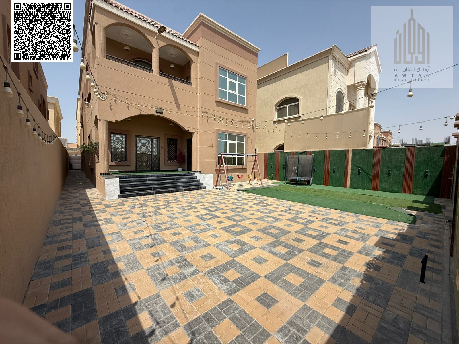 Villa in an excellent location, personal finishing, freehold