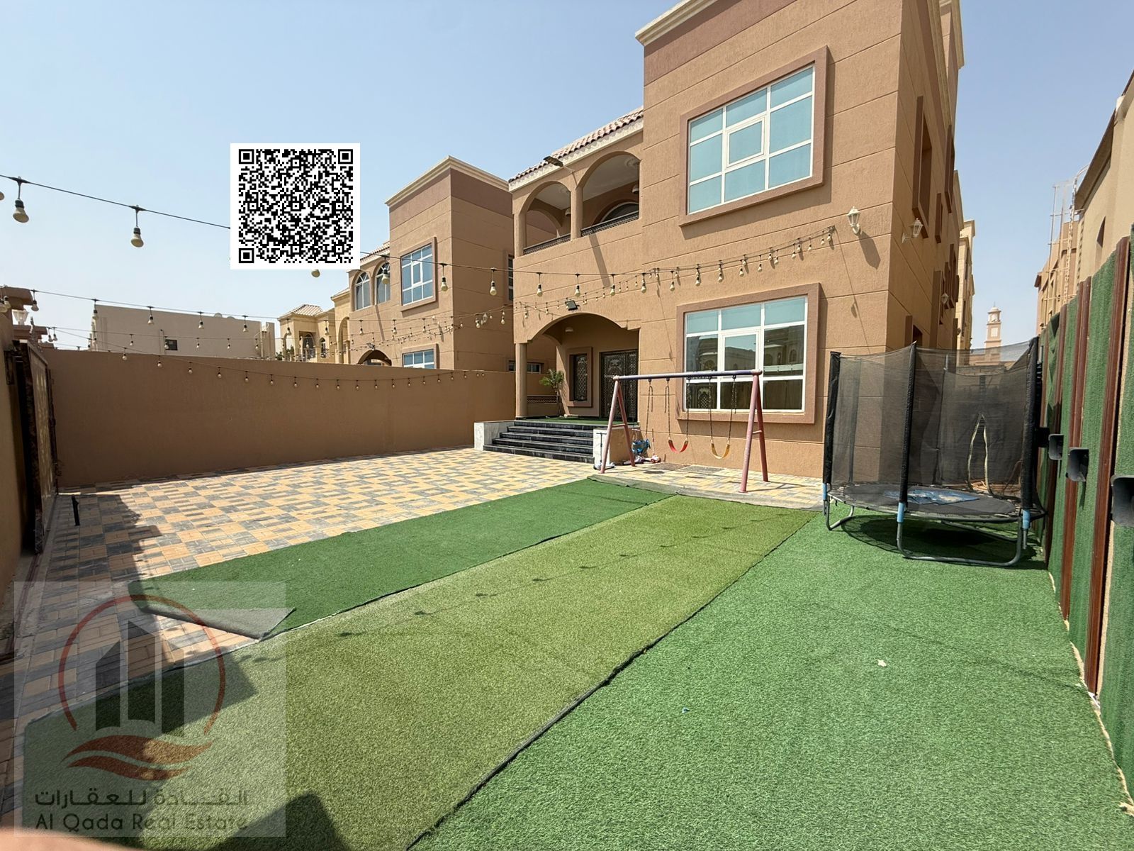 For sale a villa in Ajman Al Mowaihat1 5 master rooms a Majles room a hall and a maid’s room, freehold for all nationalities, Installment with out do