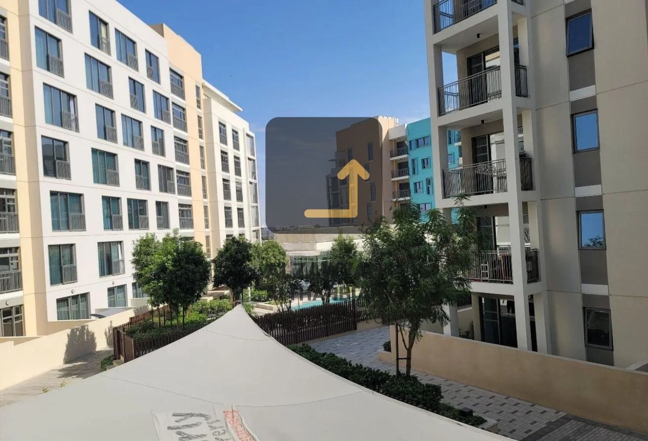 "Spacious Studio with Balcony & Garden View for Rent in Uptown Al Zahia"