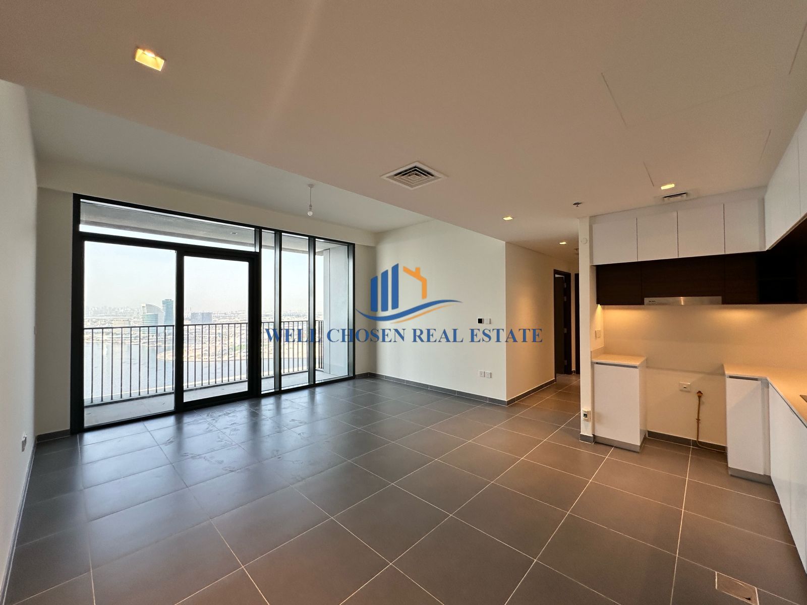 Stunning Creek View | Prime Location | High Floor | Unfurnished