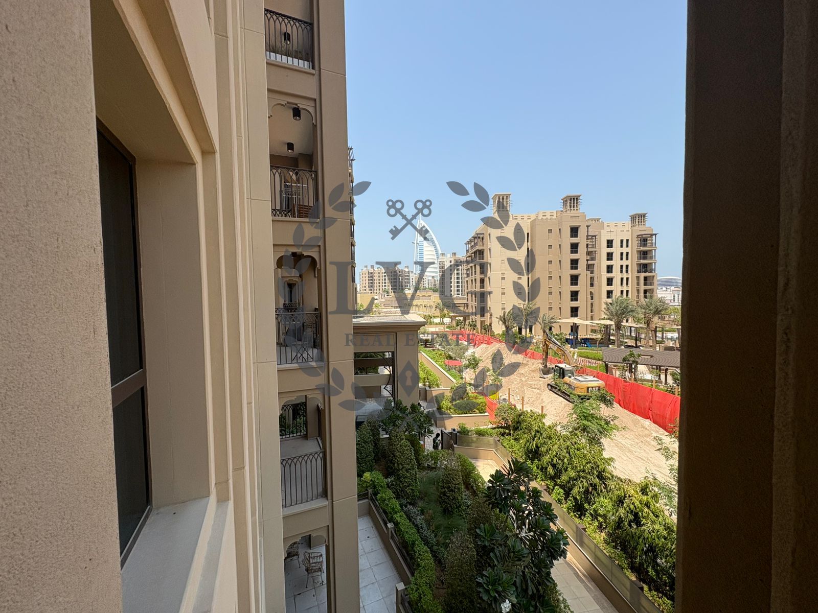 Burj Al Arab View | Furnished 1BR in MJL | Vacant