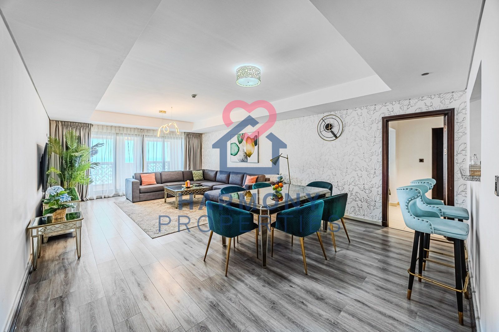 Open Sea View | Super Spacious | Furnished 2BR+Maids
