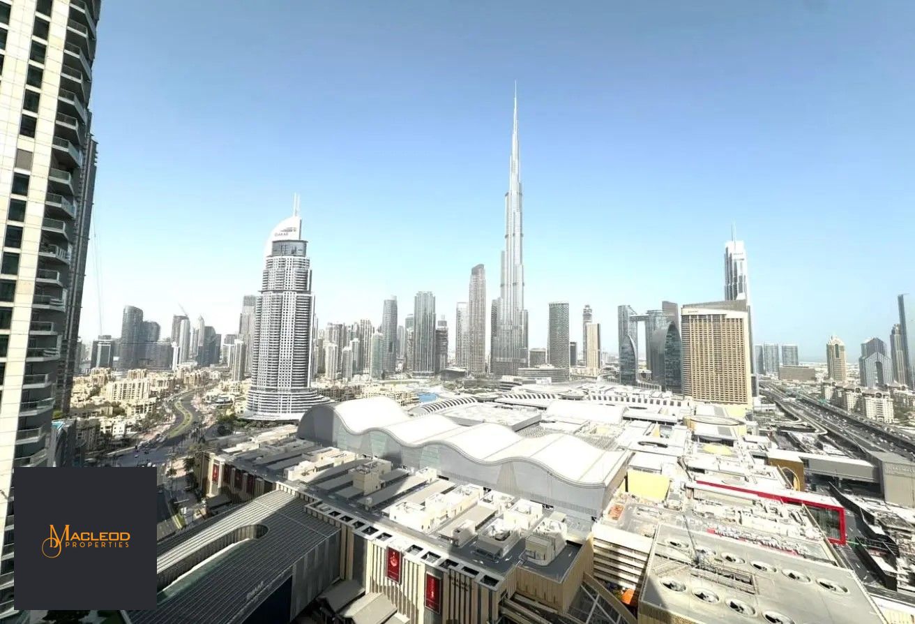 Full Khalifa View/ Handed Over/ High Floor