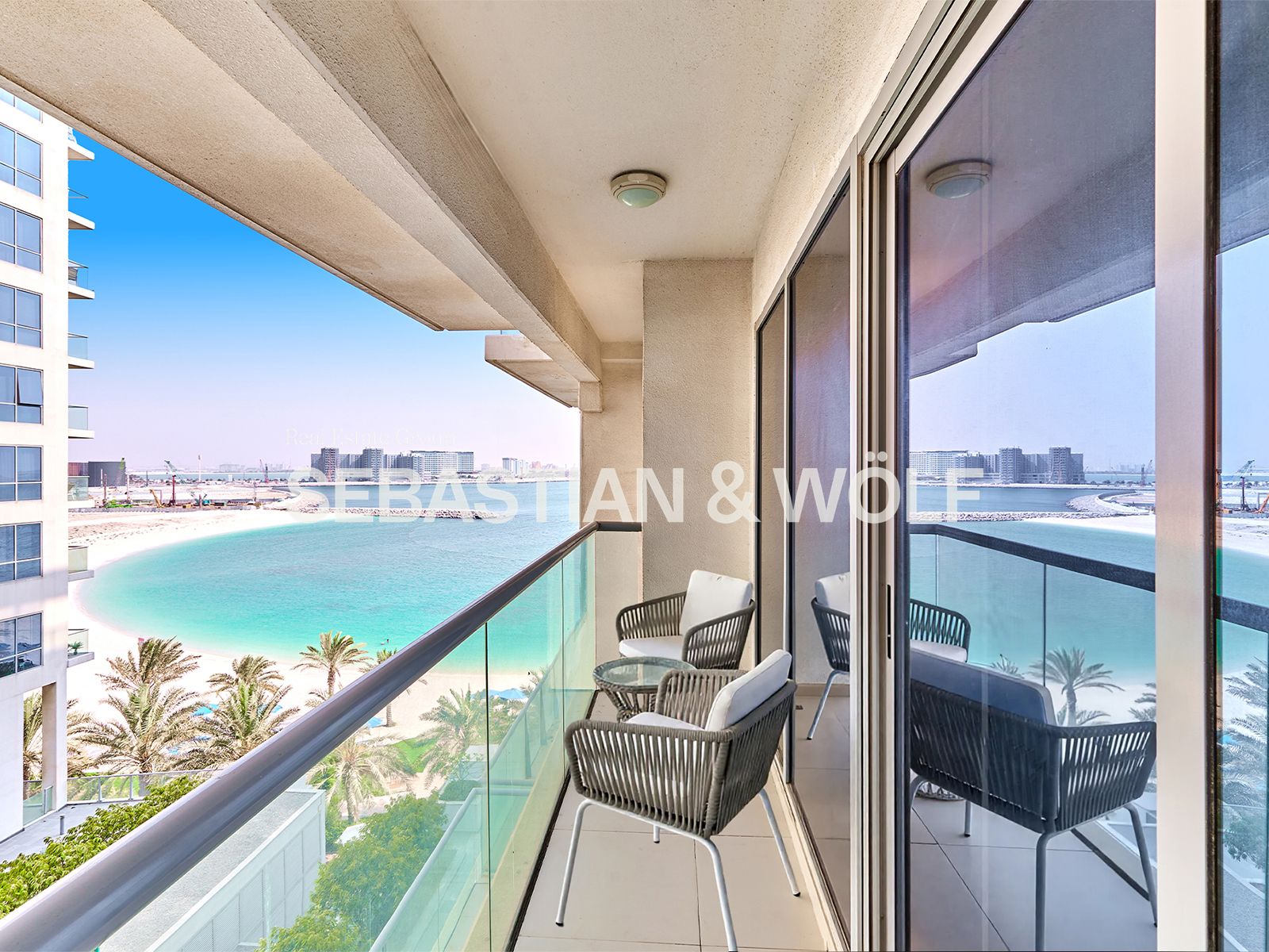 Duplex | Partial Sea View | Private Beach | with furniture