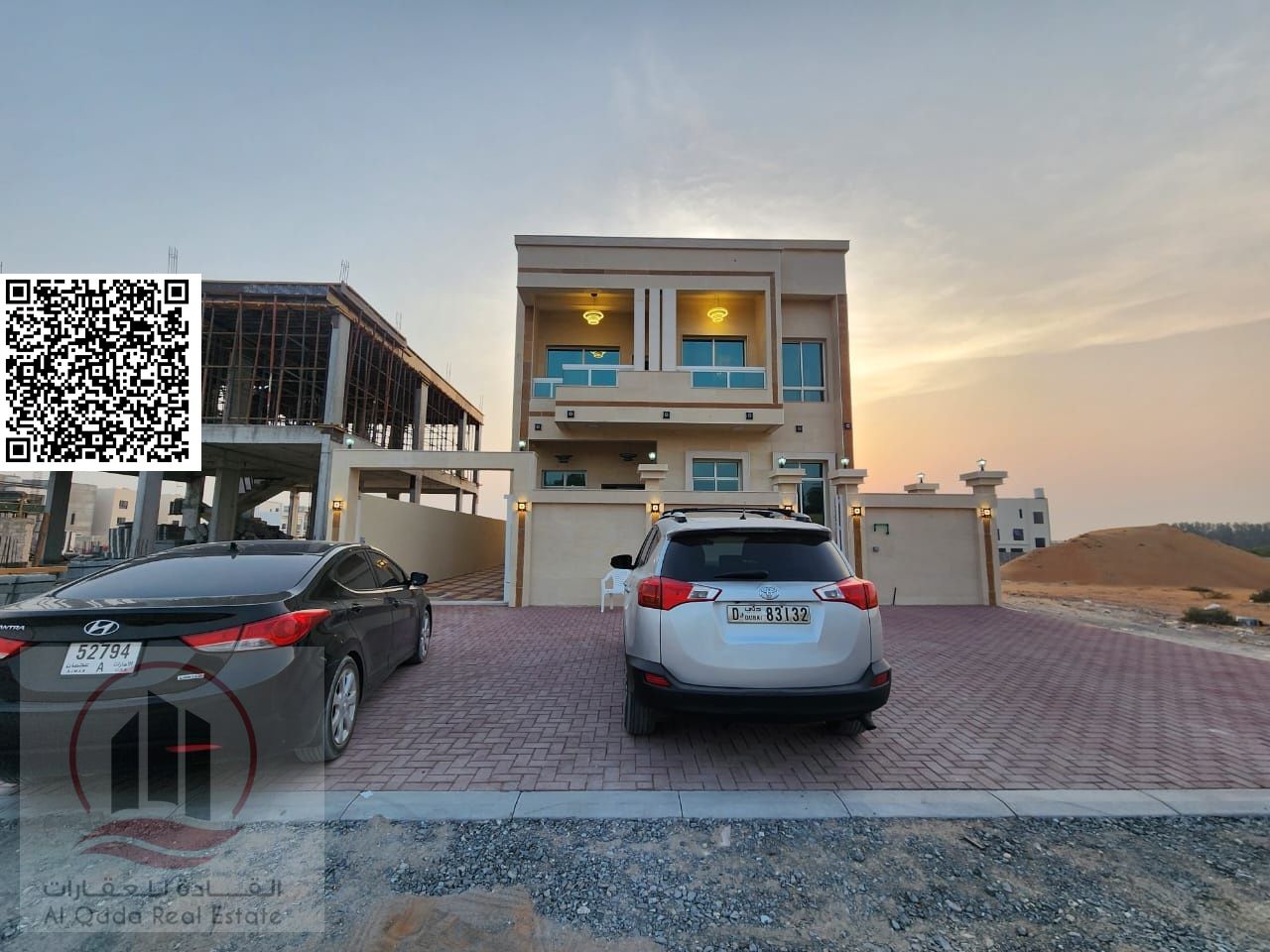 Villa for sale in Al Helio 2 area, elegant design, prime location