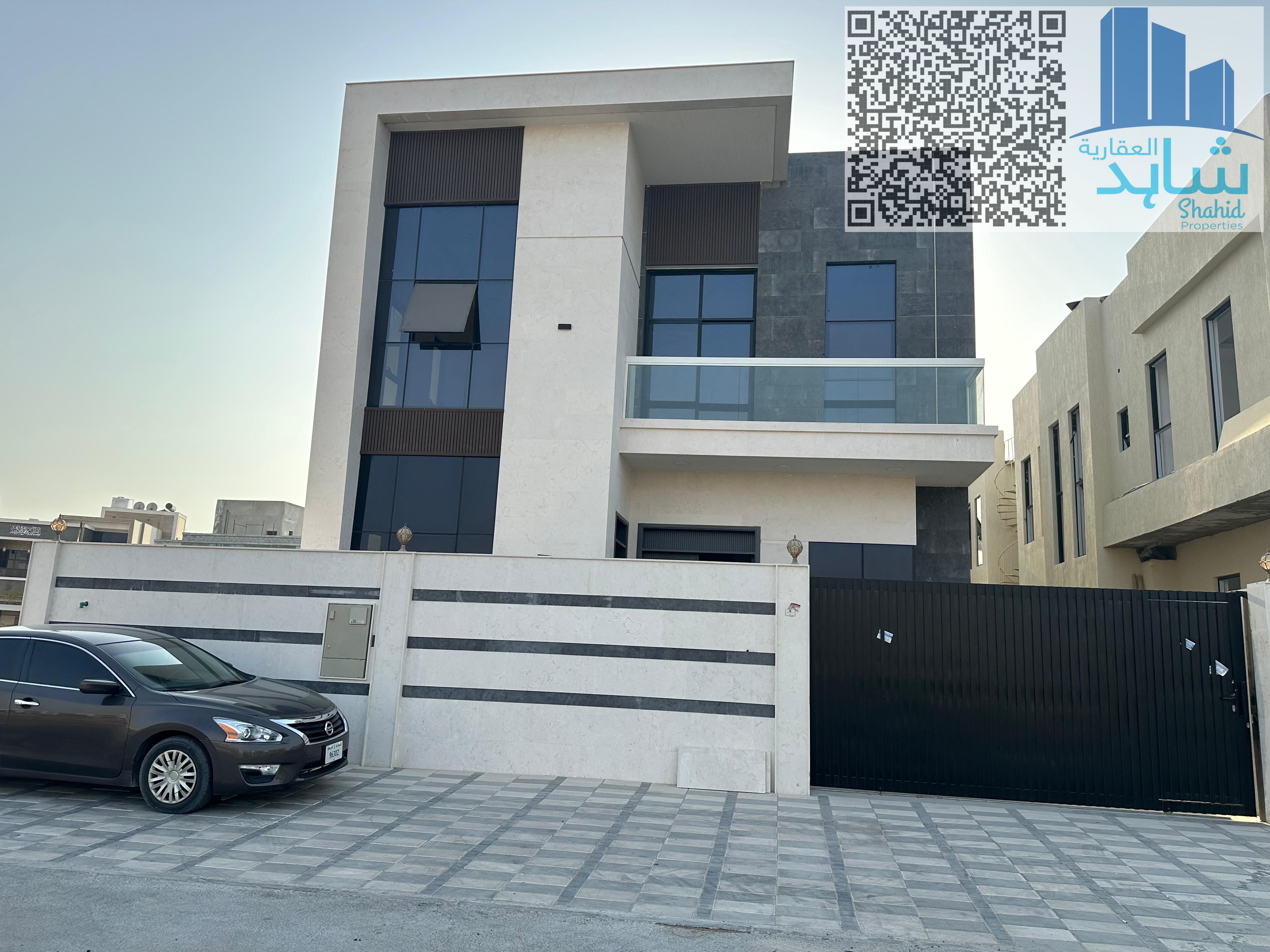 Modern 5-Bedroom Villa with Built-in Cupboards for Rent in Al Yasmeen, Ajman
