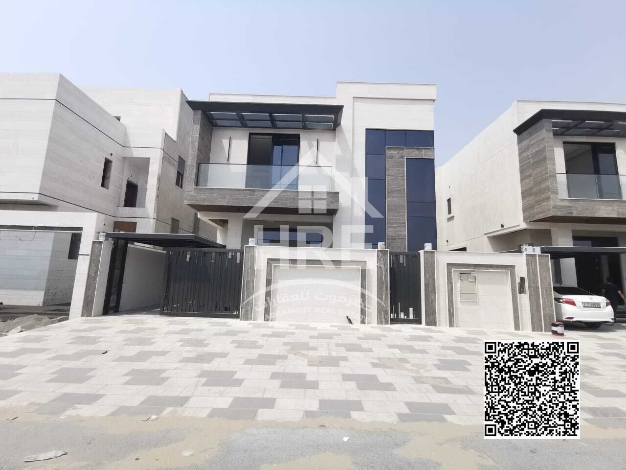 Spacious villa with balcony, central air conditioning, built-in wardrobes, and maid's room