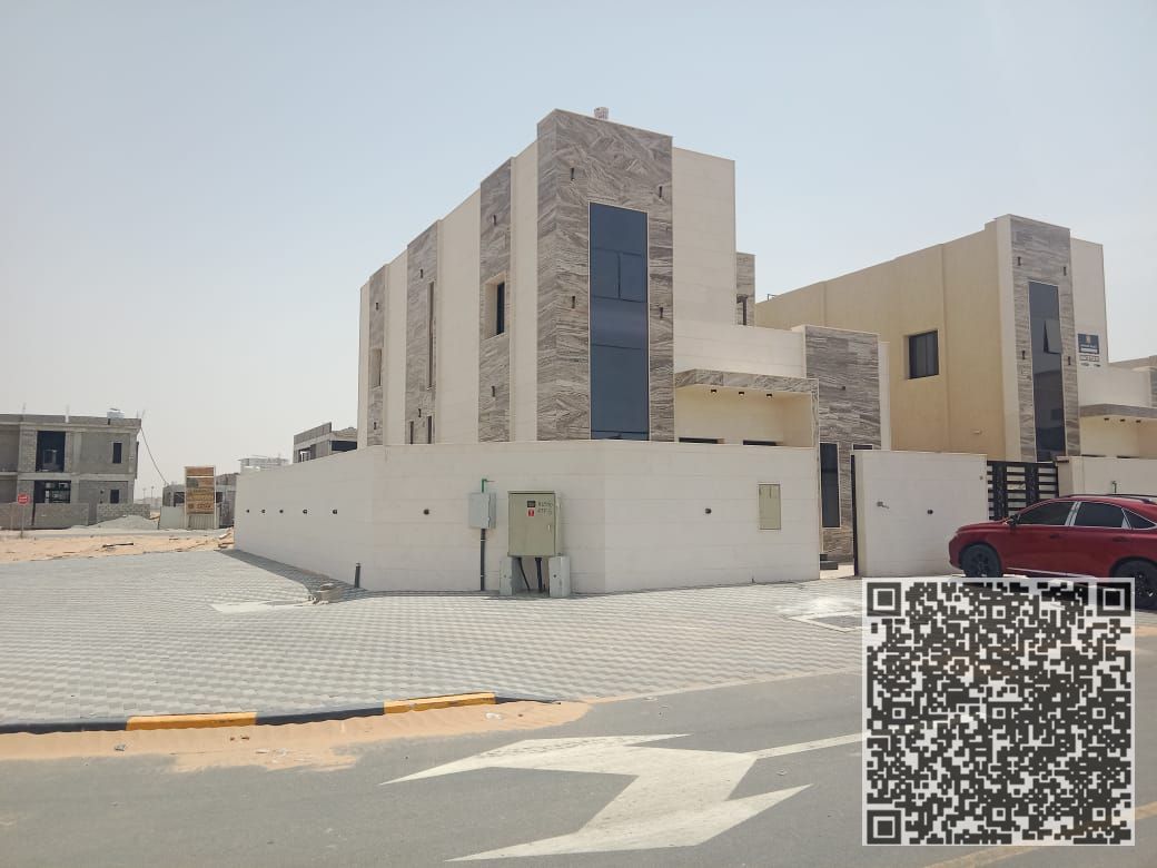 Brand New 5-Bedroom Corner Villa | Hall, Majlis, Maid Room | Prime Location in Al Amerah, Ajman | AED 125K | 4 Payments