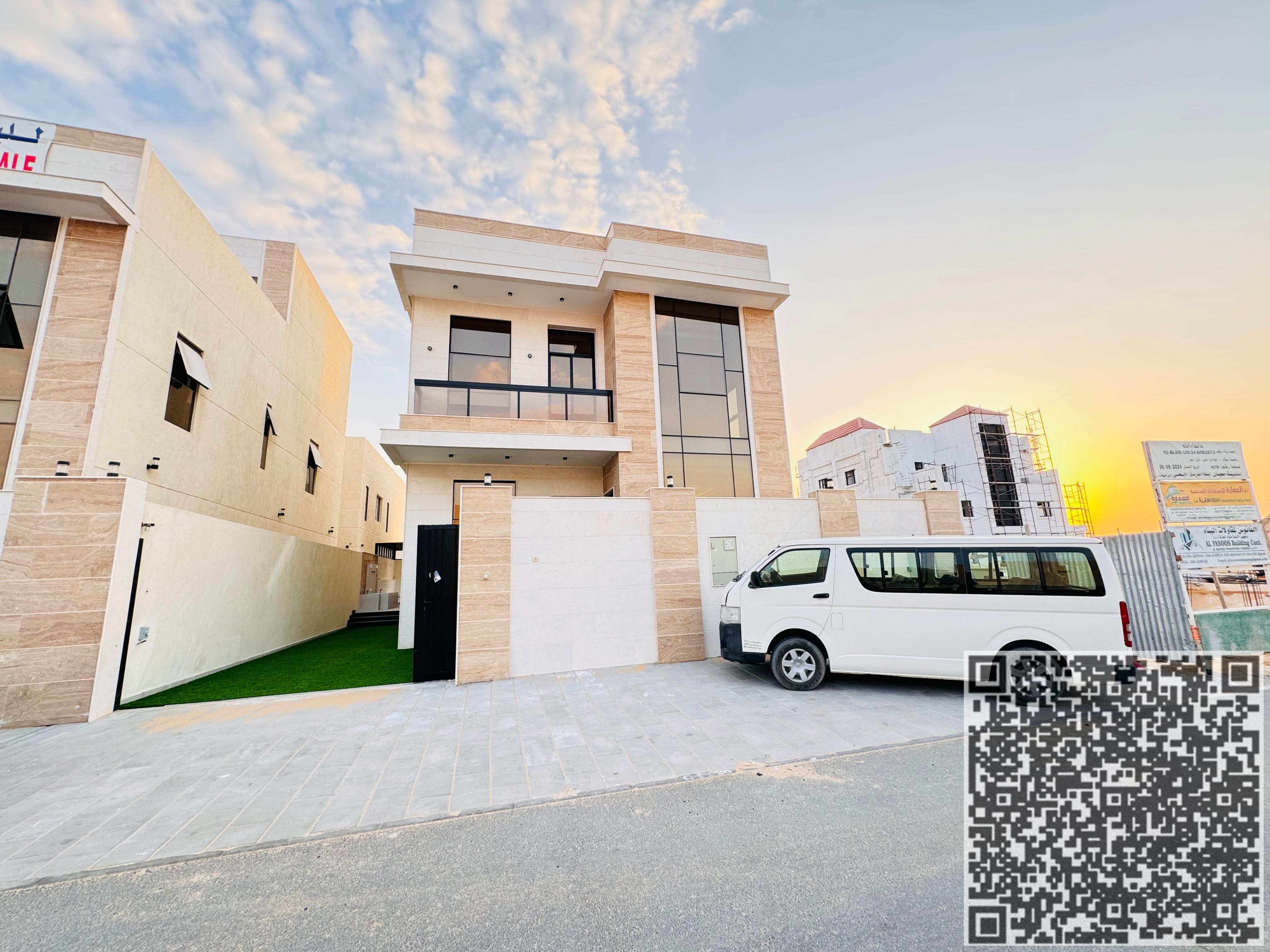 BEAUTIFUL 7 MASTER BEDROOM VILLA AVALABLE FOR RENT IN ZAHYA AJMAN ,