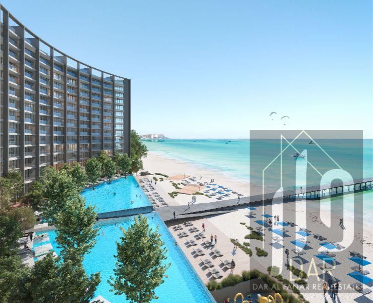 Own an Apartment in Sharjah with Sea View in the Most Luxurious Resort in Sharjah, Featuring a Private Beach and Easy Installments