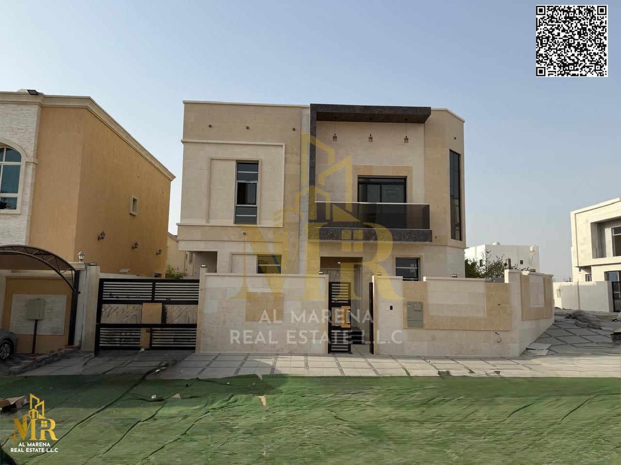 Own your dream villa in Al Yasmine Corner opposite the mosque - modern design and two floors. Seize it now.