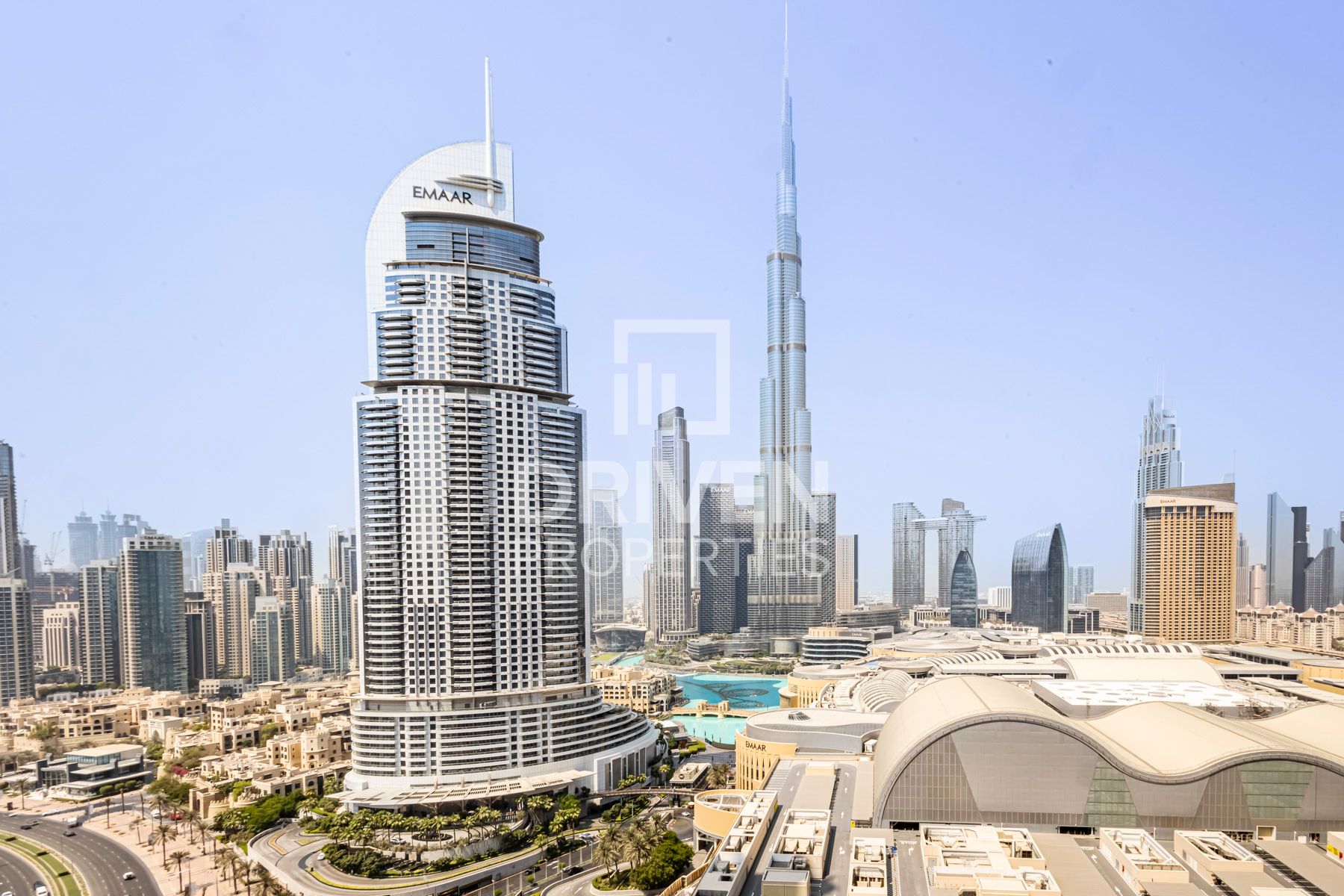 Full Burj and Fountain View | Cleaning Included