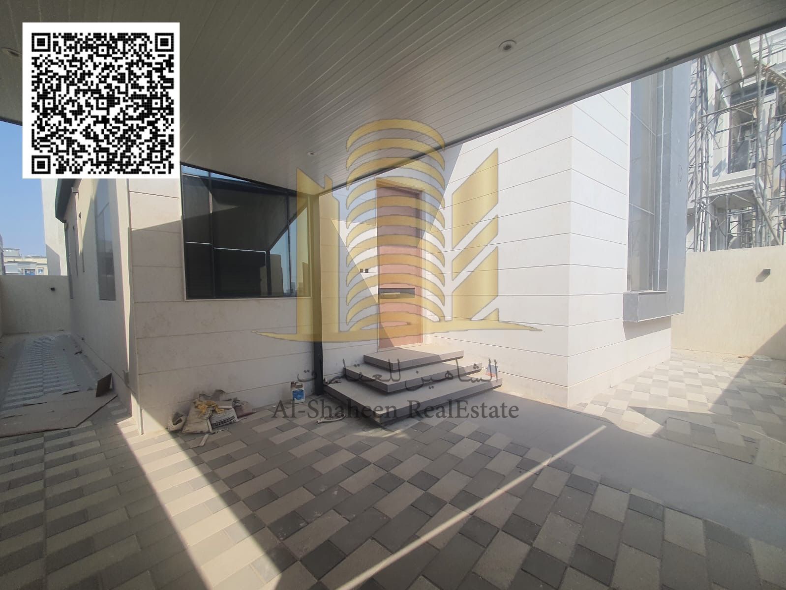 Luxury villa for sale in Al Yasmeen area - Ajman, including registration fees. Prime location with easy access near Sheikh Mohammed bin Zayed Road.