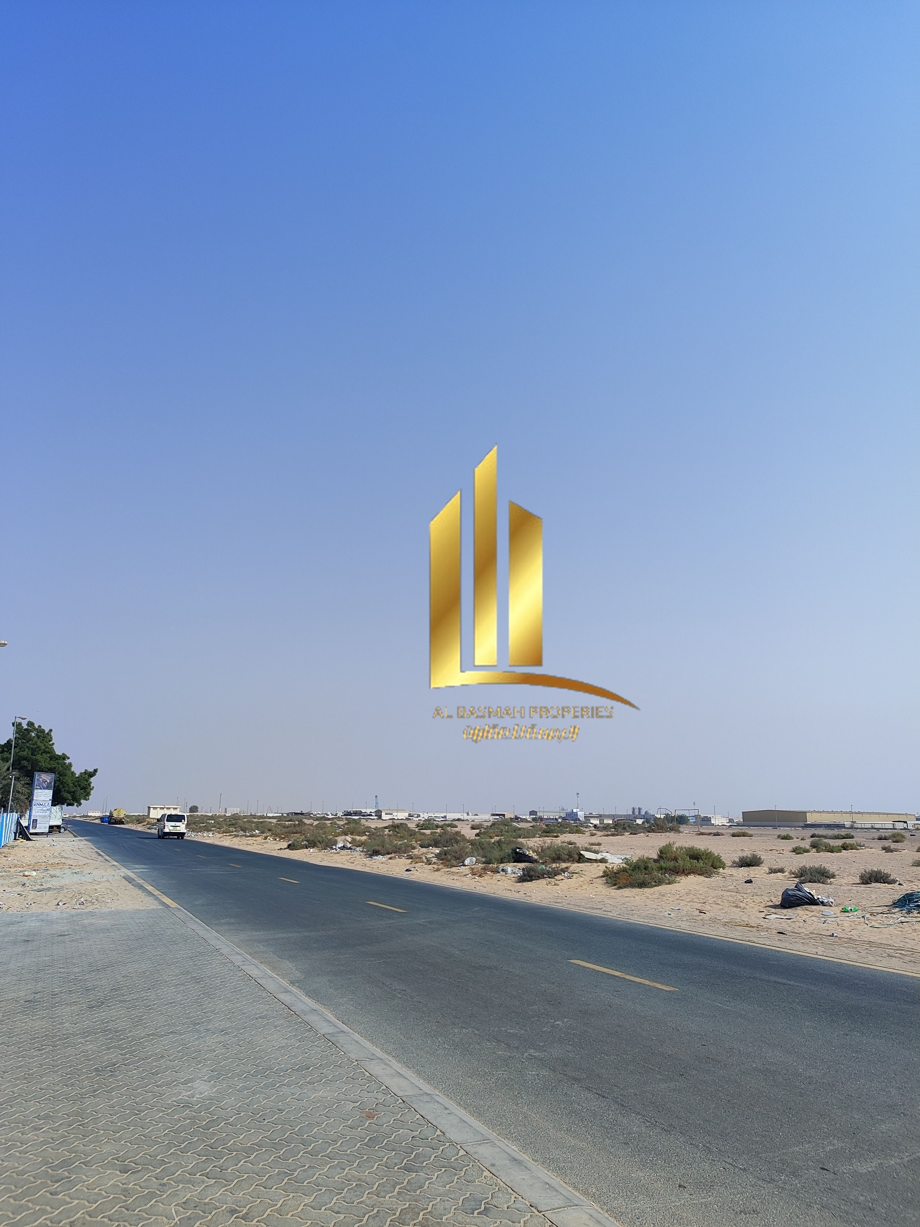 Land for sale in Sharjah, Al Sajaa area, Emirates Industrial City, Block 4