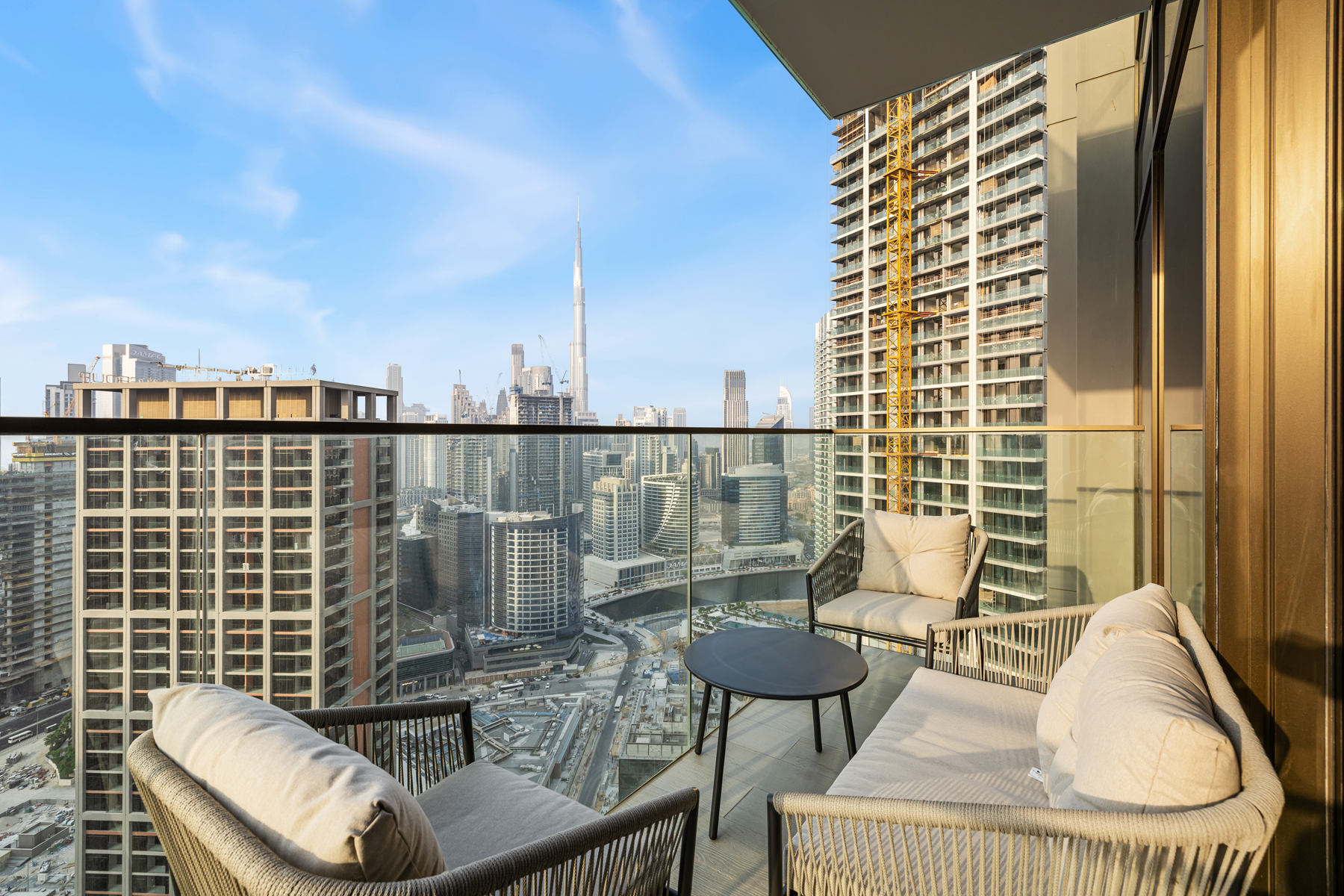 Upgraded 1BR | Luxury Furnished | Burj Khalifa View